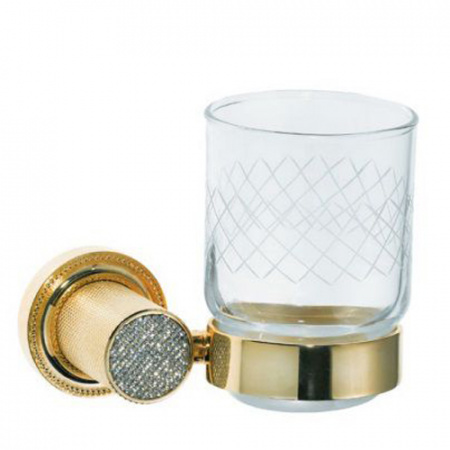 Стакан для зубных щеток Boheme Royal Crystal 10924-G фото