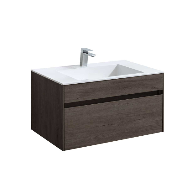 Тумба под раковину Vincea Chiara VMC-2C800RO R.Oak 80 см фото