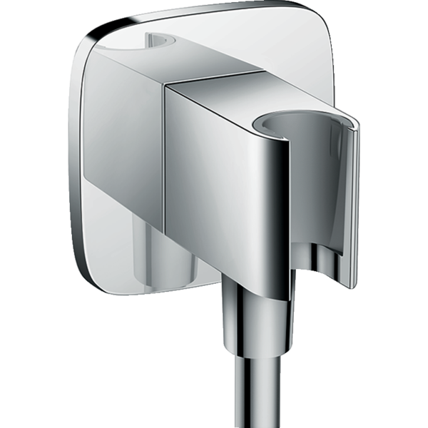 Шланговое подсоединение с держателем Hansgrohe FixFit Porter E 26485000 фото