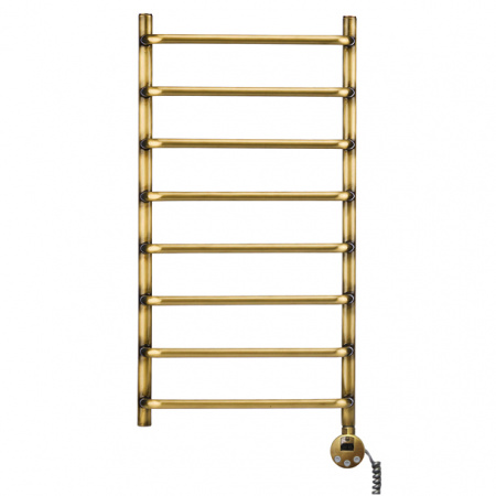 Полотенцесушитель электрический Domoterm Стефано П8 (400х800) (бронза) правый фото