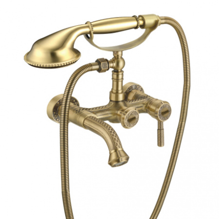 Смеситель для ванны с душем Lemark Jasmine LM6612B фото