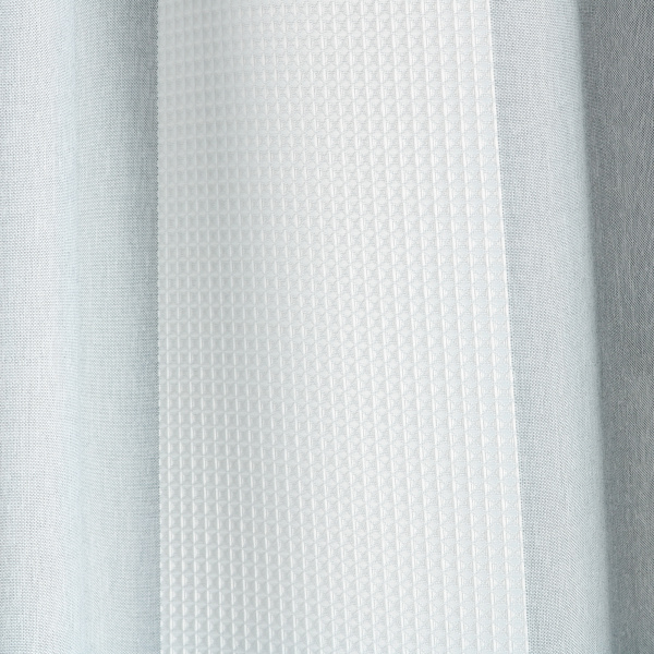 Текстильная шторка для ванны Fixsen Vafel FX-5020K серая фото