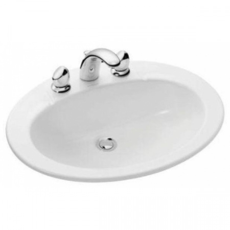 Раковина встраиваемая Jacob Delafon Ovale Dessus E1273 63 см фото