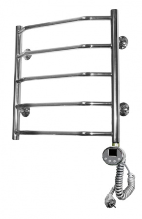 Полотенцесушитель электрический Domoterm Лаура П5 (500х500) (хром) правый фото