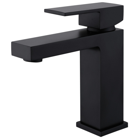 Смеситель для раковины Abber Daheim AF8210B черный матовый фото