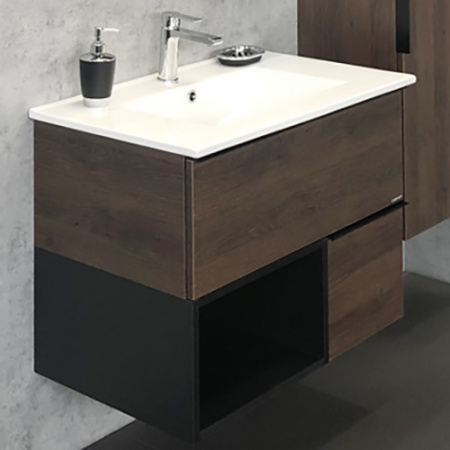 Тумба Comforty Франкфурт-75 с раковиной Comforty 75e фото