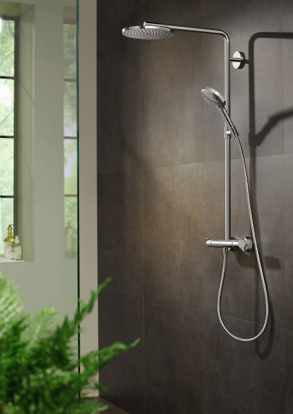 Душевая система (стойка) Hansgrohe Raindance Select S Showerpipe 240 1jet 27633000 фото