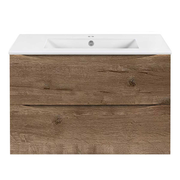 Тумба под раковину Vincea Mia Slim VMC-2MC800S1VO V.Oak 80 см фото