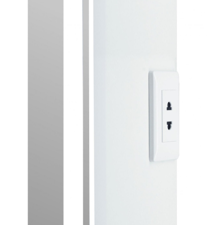 Зеркало-шкаф Art&Max Platino AM-Pla-550-800-1D-L-DS-F 55x80 белый L фото