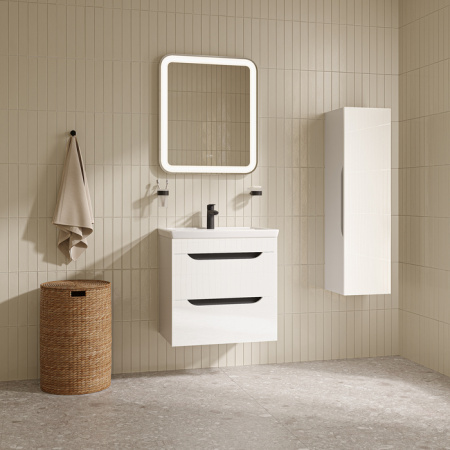 Подвесная тумба с раковиной Iddis Ray RAY60W0i95K 60 см фото