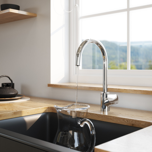 Смеситель для кухни с фильтром для воды AM.PM Like F8007700 фото