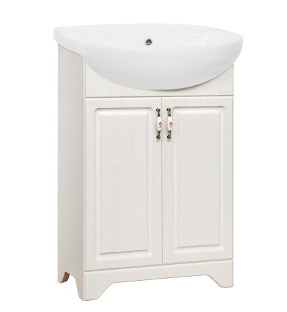 Тумба с раковиной Style Line Олеандр 2-55 ЛС-00000198 пастель фото