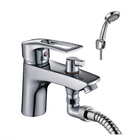 Смеситель на борт ванны Rossinka T T40-38 фото