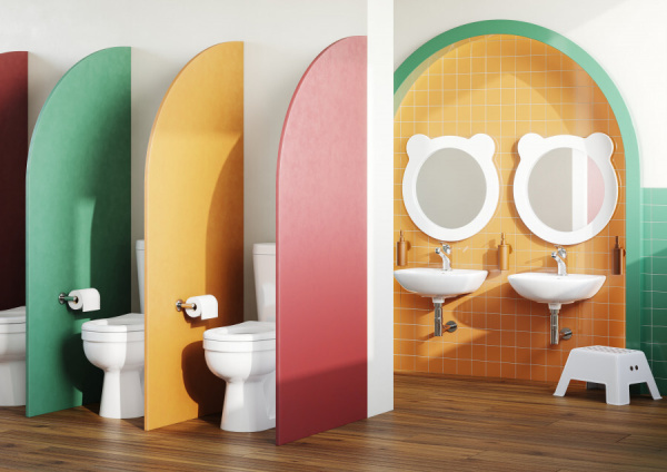 Детское зеркало Акватон Каспер 1A283302CRE20 мишка фото