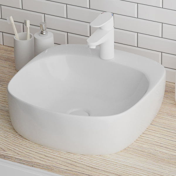 Накладная раковина Grossman GR-3028 42x41 фото