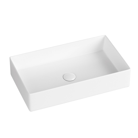 Накладная раковина Abber Rechteck AC2220MW 60x36 белая матовая фото