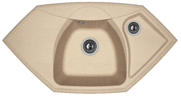 Кухонная мойка САРДИНИЯ Florentina 20.150.D0980 песочный фото