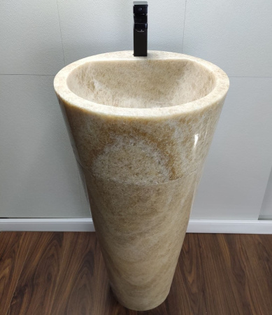 Раковина напольная из оникса Sunset ON-01354 (45*45*90) фото