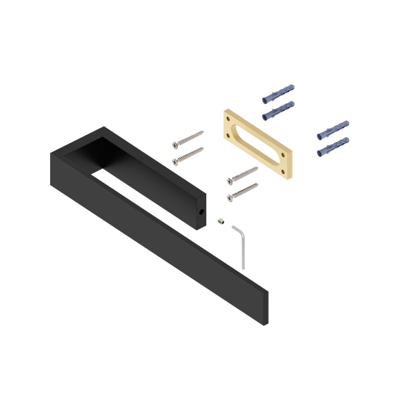 Полотенцедержатель Timo Petruma 15250/03 Черный фото