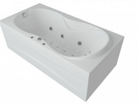 Акриловая ванна Aquatek Мартиника без гидромассажа 180х90 с каркасом и экраном фото