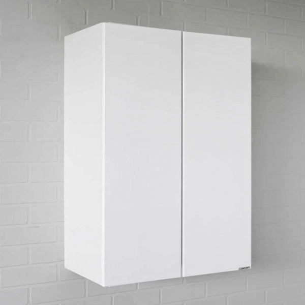 Подвесной шкаф Comforty 00-00017834 60 см, белый глянец фото