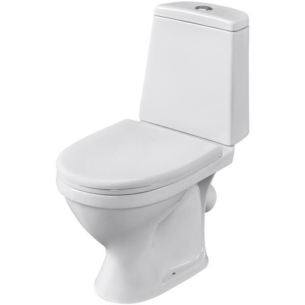 Унитаз компакт Santeri Прайм 1.P206.3.S00.00B.F комфорт с бачком и сиденьем фото