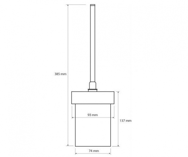 Ершик для туалета Bronze de Luxe 1760 10506 фото