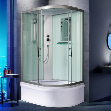 Душевая кабина Weltwasser WW500 Halle HALLE 1202 L 120х90 с крышей фото