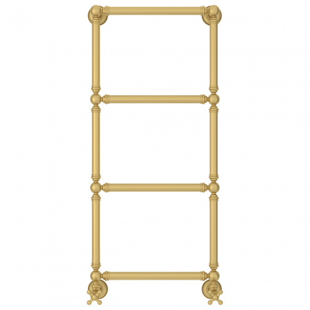 Водяной полотенцесушитель Сунержа Ренессанс 96х40 032-0280-9640 матовое золото фото