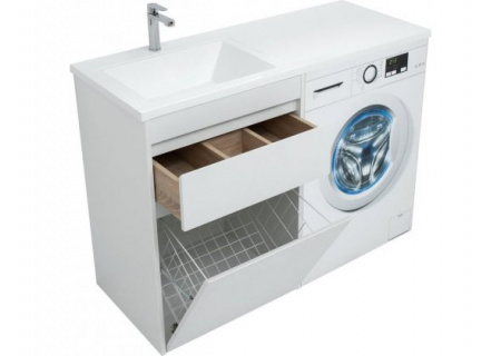 Тумба с раковиной Aquanet Токио 120 00239300 L фото