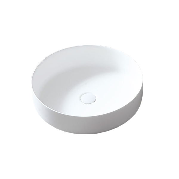 Накладная раковина Vincea Solid Surface VBS-6S16MW 45x45 белая матовая фото