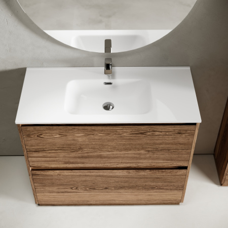 Тумба под раковину Sancos Libra Floor LB100FECH дуб чарльстон фото