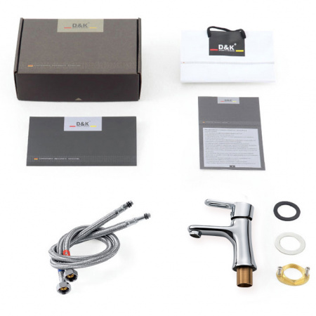 Смеситель для раковины D&K Paulinus Rhein DA1352141 фото