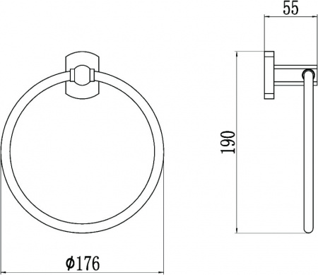 Полотенцедержатель Savol 99 S-009960 фото