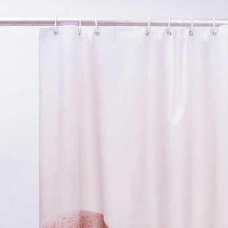 Текстильная шторка для ванной комнаты Iddis 640P18Ri11 фото