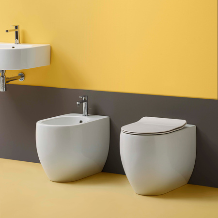 Напольное биде Kerasan Flo 312401 фото