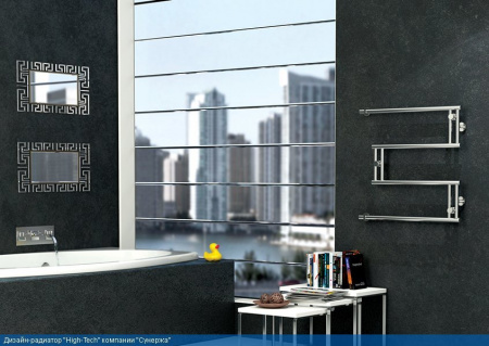 Водяной полотенцесушитель Сунержа High-Tech 00-0050-5065 фото