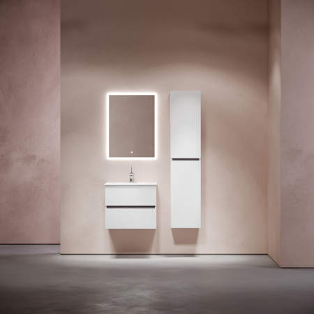 Шкаф-пенал Sancos Urban PUR35W белый глянец фото