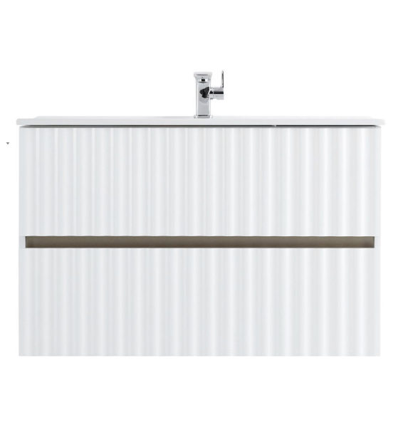 Тумба для ванной Art&Max Elegant AM-ELEGANT-900-2C-SO-BM-LED с подсветкой фото