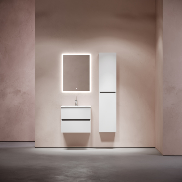 Шкаф-пенал Sancos Urban PUR35W белый глянец фото