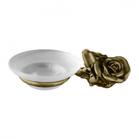 Мыльница настенная Art&Max Rose AM-B-0915-B бронза фото