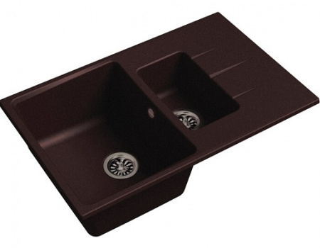 Мойка кухонная Ewigstein Gerd G- 60KF шоколад фото