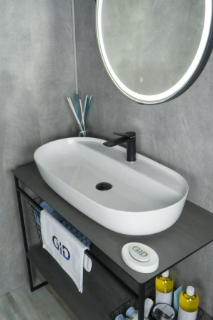 Накладная раковина GID N9347 81x41 фото