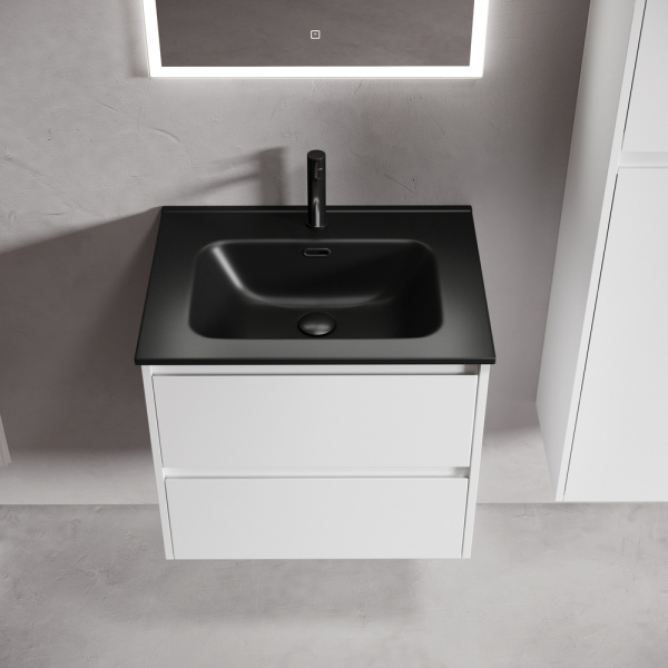 Тумба под раковину Sancos Libra LB60W белая фото