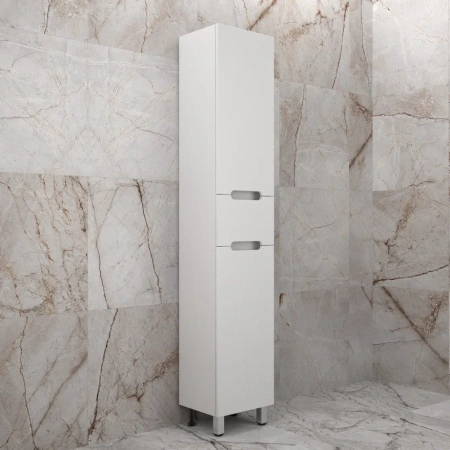 Шкаф-пенал напольный Style Line Матис 36 ЛС-00002447 белый фото