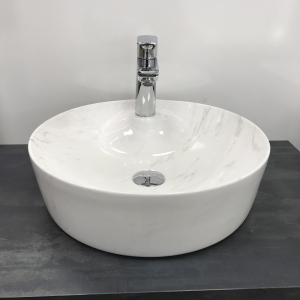 Накладная раковина CeramaLux Luxe Line D1306H012 45х45 фото
