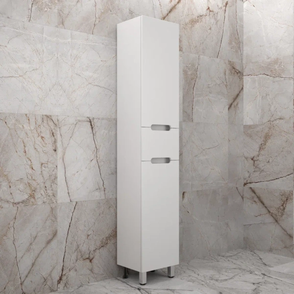 Шкаф-пенал напольный Style Line Матис 36 ЛС-00002447 белый фото