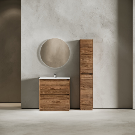 Тумба под раковину Sancos Libra Floor LB80FECH дуб чарльстон фото