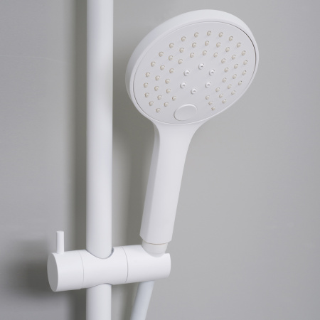 Душевая система (стойка) WasserKRAFT A185.163.155.WM белая матовая фото