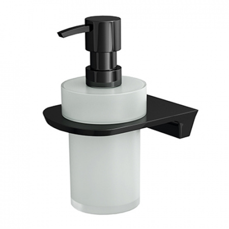 Дозатор для жидкого мыла WasserKRAFT Glan K-5199 черный глянец фото